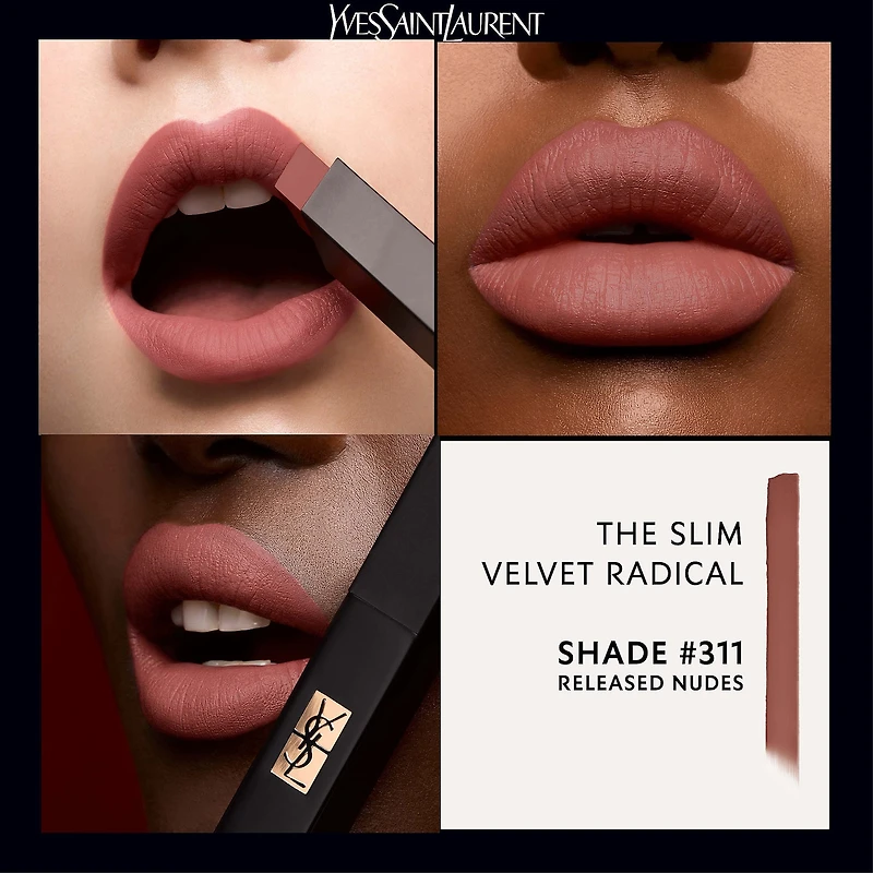 Rouge à lèvres mat et mince Velvet Radical
