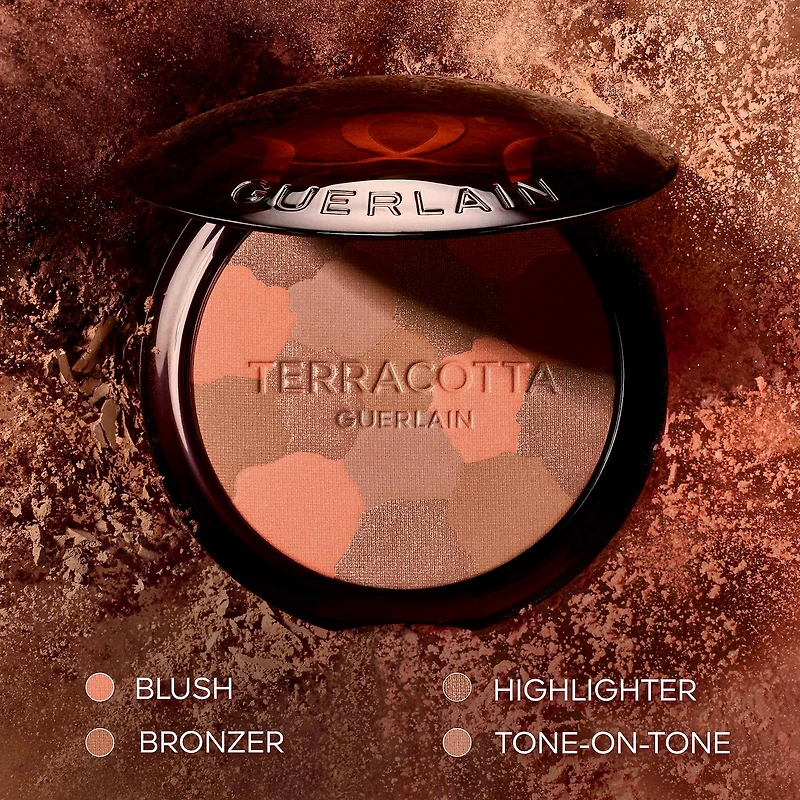 Poudre bronzante légère éclat sain Terracotta