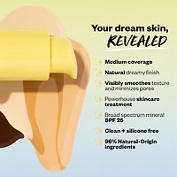 Revealer Skin-Improving Foundation SPF 25 with Hyaluronic Acid and Niacinamide