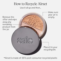 Airset Radiant and Weightless Talc-Free Loose Setting Powder