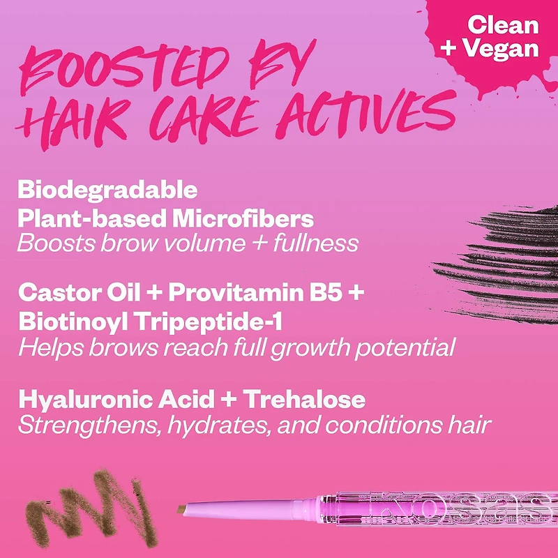 Brow Team Eyebrow Pencil +  Eyebrow Gel Trio Set