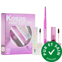 Brow Team Eyebrow Pencil +  Eyebrow Gel Trio Set