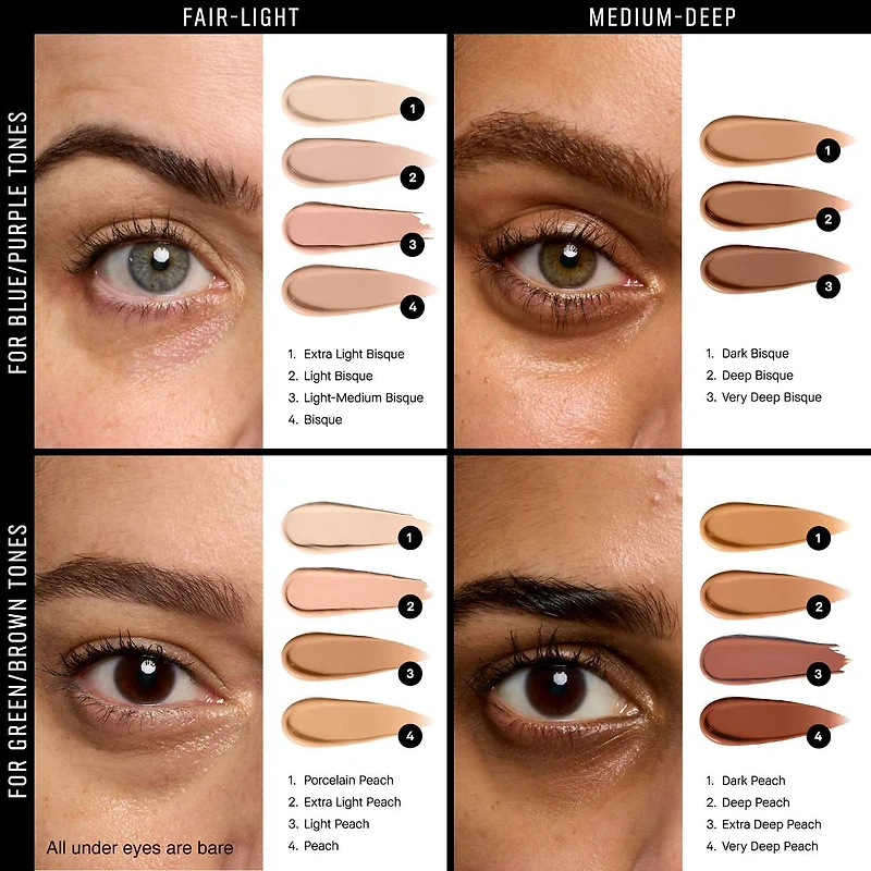 Bâton correcteur de teint longue tenue