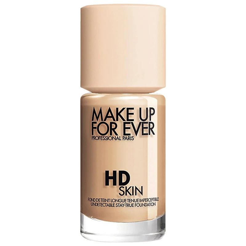 MAKE UP FOR EVER HD Skin Waterproof Natural Matte Foundation 1.01 oz/ 30 ml