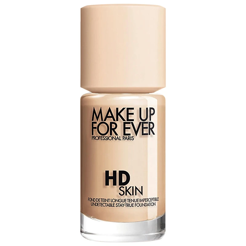 MAKE UP FOR EVER HD Skin Waterproof Natural Matte Foundation 1.01 oz/ 30 ml