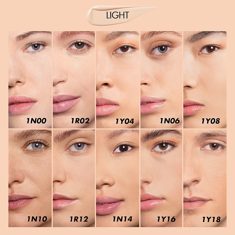Fond de teint mat naturel hydrofuge HD Skin