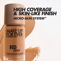 Fond de teint mat naturel hydrofuge HD Skin