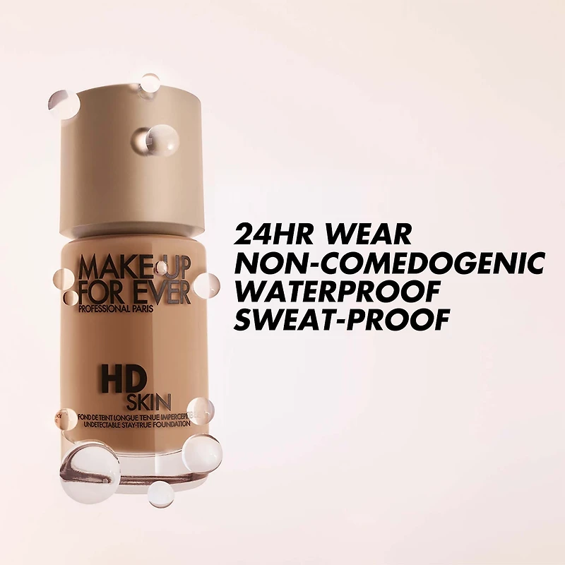 Fond de teint mat naturel hydrofuge HD Skin