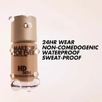 Fond de teint mat naturel hydrofuge HD Skin