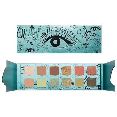 Urban Decay Wild Greens Eyeshadow Palette