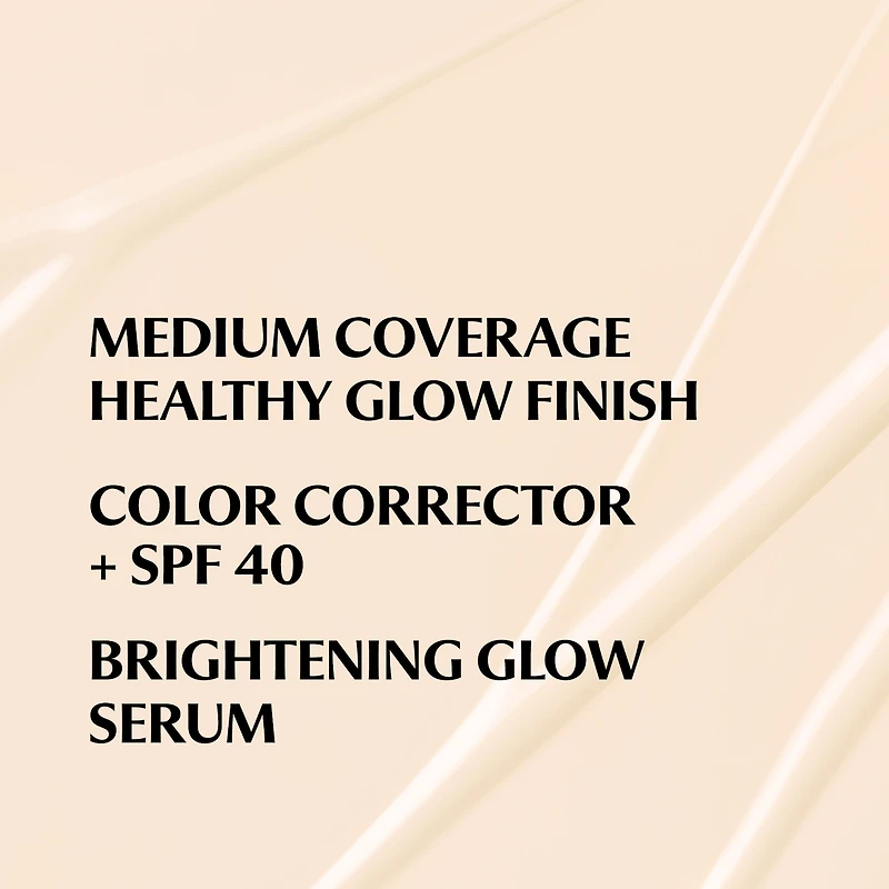 CC+ Nude Glow Lightweight Foundation + Serum with SPF 40 and Niacinamide