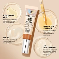 Fluide teinté CC+ Nude Glow avec FPS 40