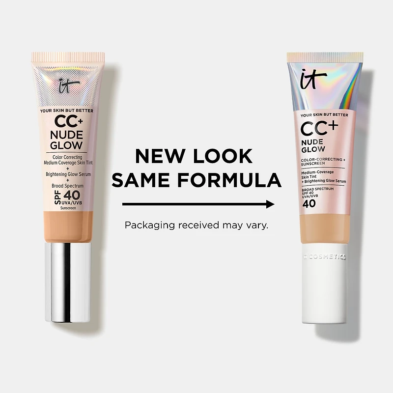 Fluide teinté CC+ Nude Glow avec FPS 40