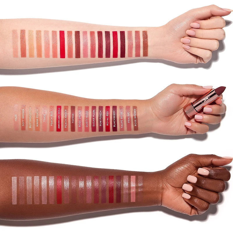 Full-Pigment Matte & Satin Velvet Lipstick