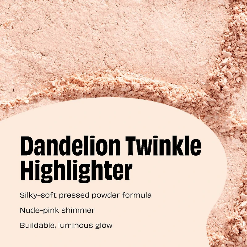 Illuminateur en poudre Dandelion Twinkle au fini chatoyant