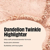 Illuminateur en poudre Dandelion Twinkle au fini chatoyant