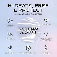 Duo base et hydratant FPS 50, écran solaire UV Expert Aquagel Defense