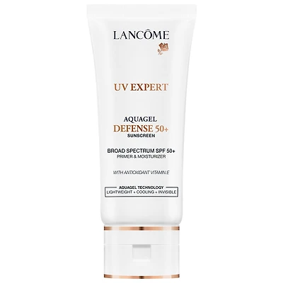 Lancôme UV Expert Aquagel Defense Sunscreen, Primer & Moisturizer Broad Spectrum SPF 50 30 mL