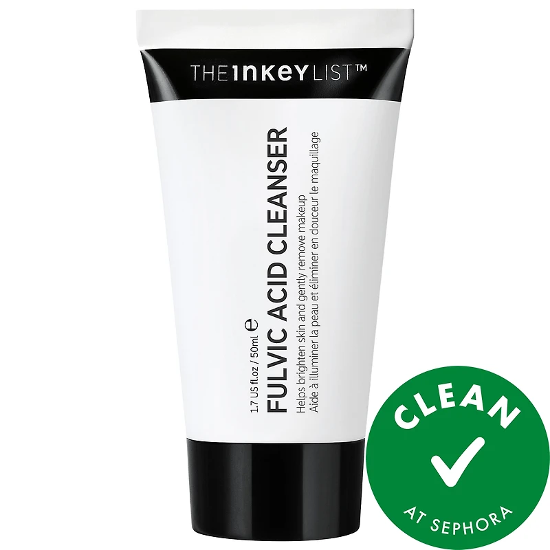 The INKEY List Mini Fulvic Acid Brightening Cleanser 1.7 oz/ 50 mL