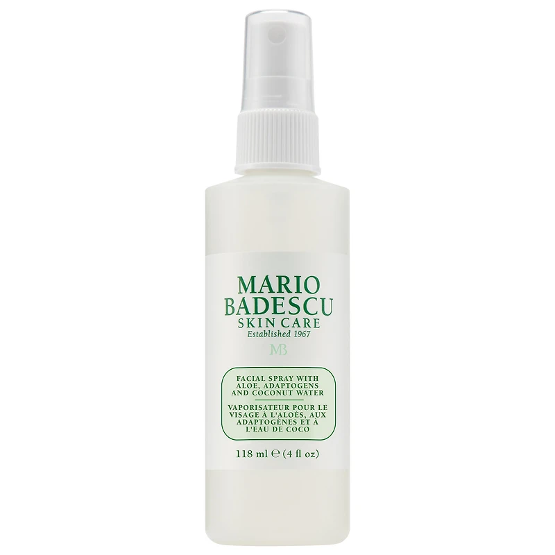 Mario Badescu Facial Spray with Aloe Adaptogens, and Coconut Water 4 oz / 118 mL