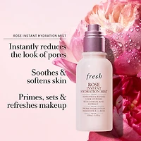Brume hydratante à la rose qui réduit les pores