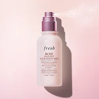 Brume hydratante à la rose qui réduit les pores