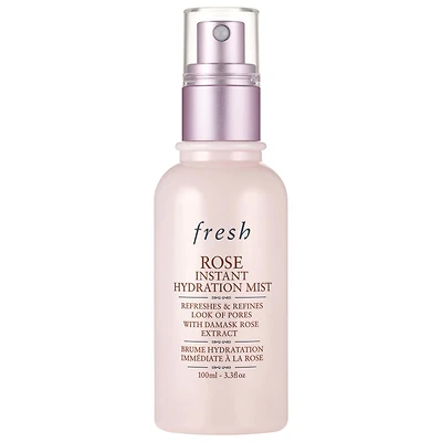 Brume hydratante à la rose qui réduit les pores