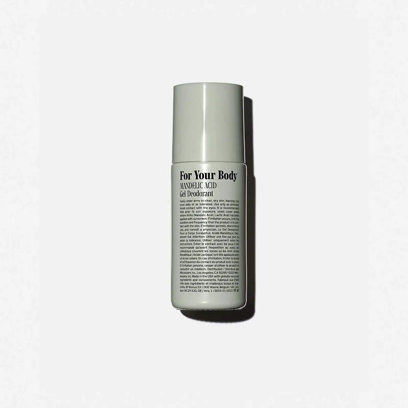 The Deodorant Gel – Aluminum-Free Mandelic Acid Deodorant