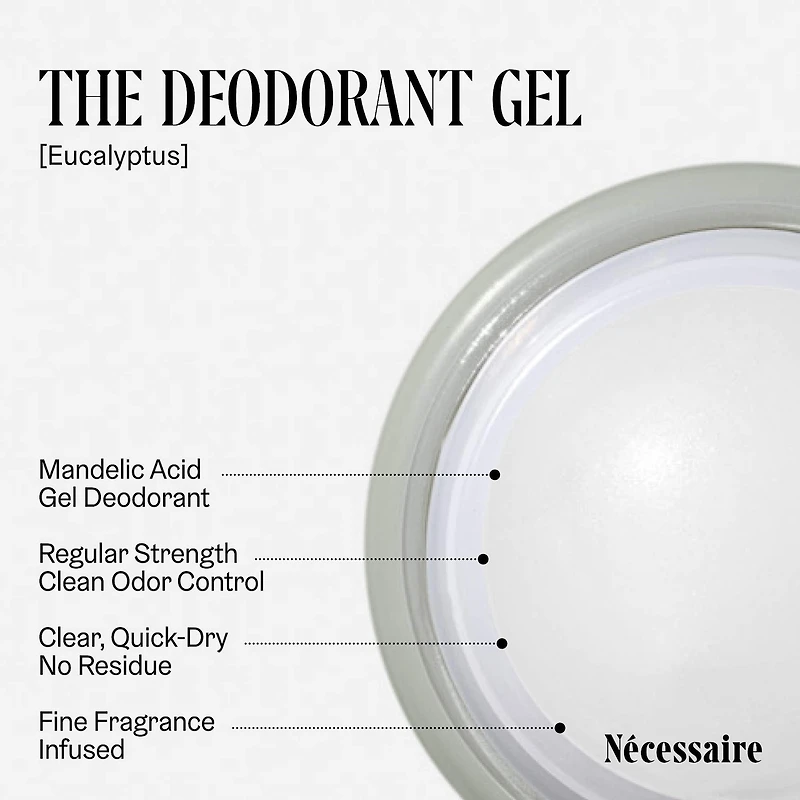The Deodorant Gel – Aluminum-Free Mandelic Acid Deodorant