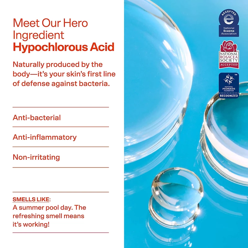 SOS Daily Hypochlorous Acid Spray for Breakouts & Redness