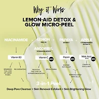 NUDESKIN Lemon-Aid Detox & Glow Micro-Peel