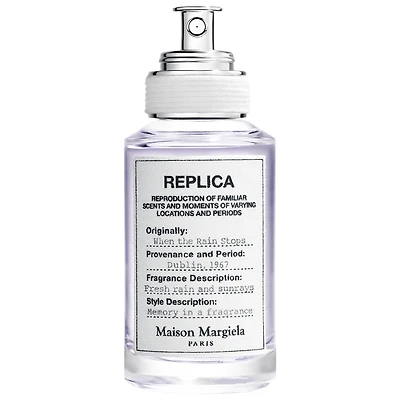 Maison Margiela REPLICA' When the Rain Stops Eau de Toilette with Rose & Fresh Aquatic Accord 1 oz/ 30 mL
