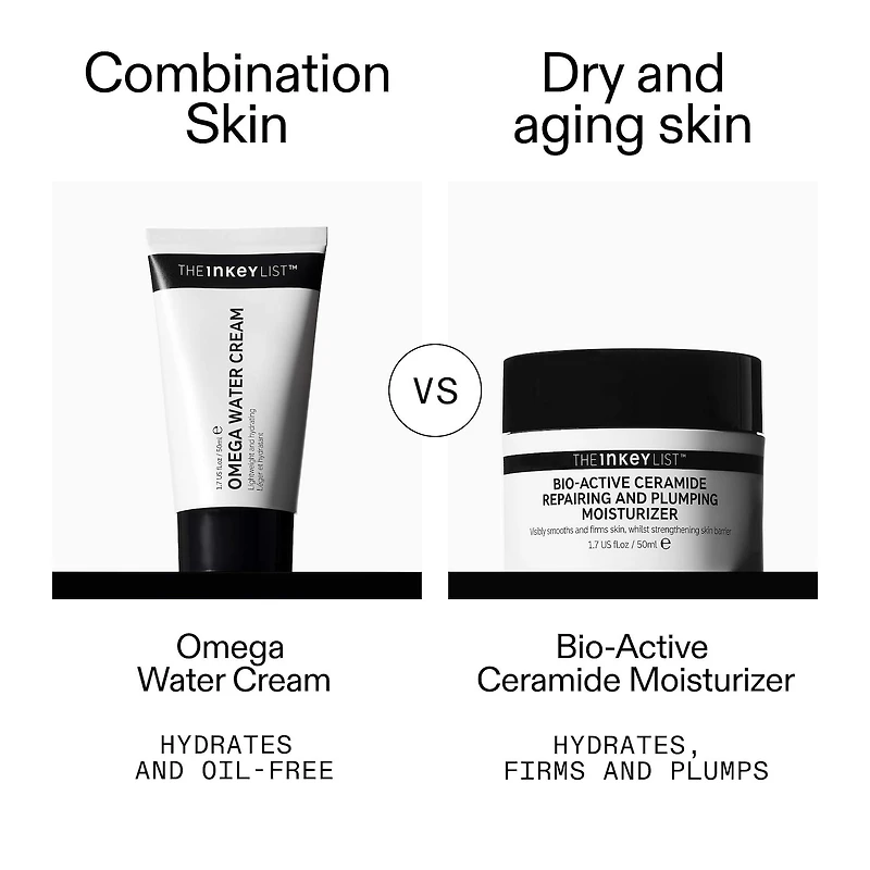Omega Water Cream Oil-Free Moisturizer + Niacinamide