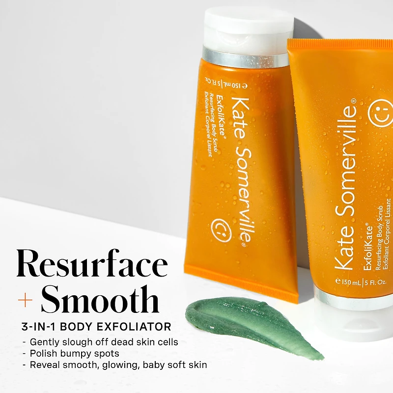 Exfoliant pour le corps ExfoliKate™ avec AHA, BHA et caféine