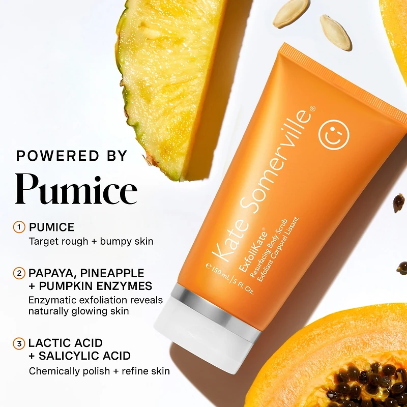 Exfoliant pour le corps ExfoliKate™ avec AHA, BHA et caféine