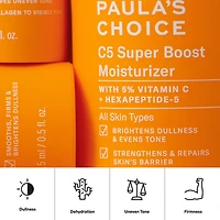 C5 Super Boost Vitamin C Moisturizer for Brightening and Evening Tone