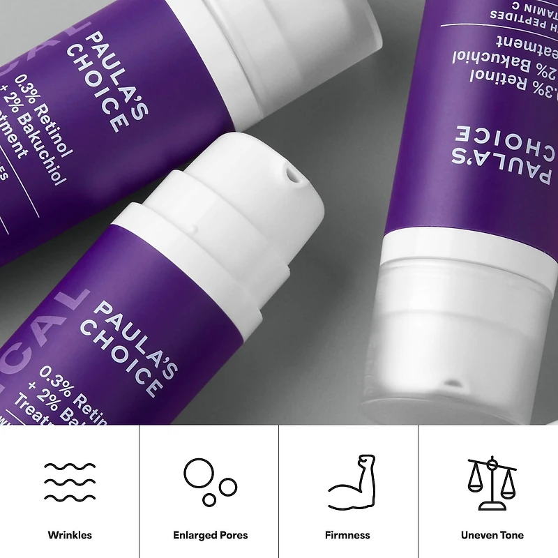 Clinical 0.3% Retinol + 2% Bakuchiol Treatment