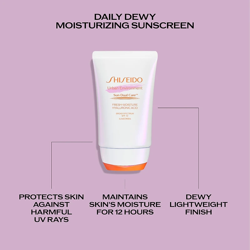Urban Environment Fresh-Moisture Sunscreen Broad-Spectrum SPF 42 with Hyaluronic Acid