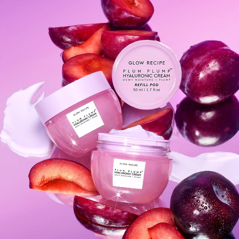 Hydratant à l’acide hyaluronique rechargeable Plum Plump