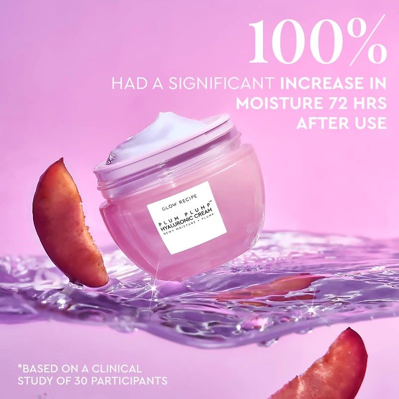 Hydratant à l’acide hyaluronique rechargeable Plum Plump