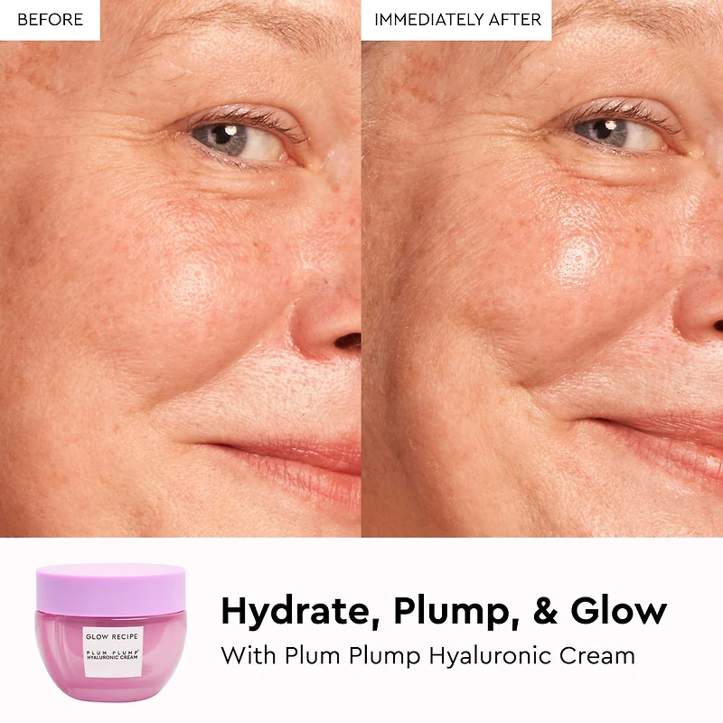 Hydratant à l’acide hyaluronique rechargeable Plum Plump