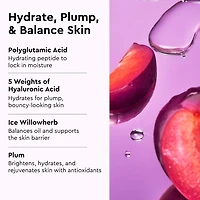 Hydratant à l’acide hyaluronique rechargeable Plum Plump