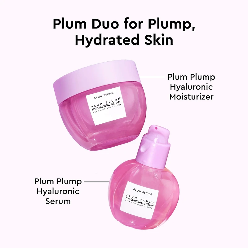 Hydratant à l’acide hyaluronique rechargeable Plum Plump