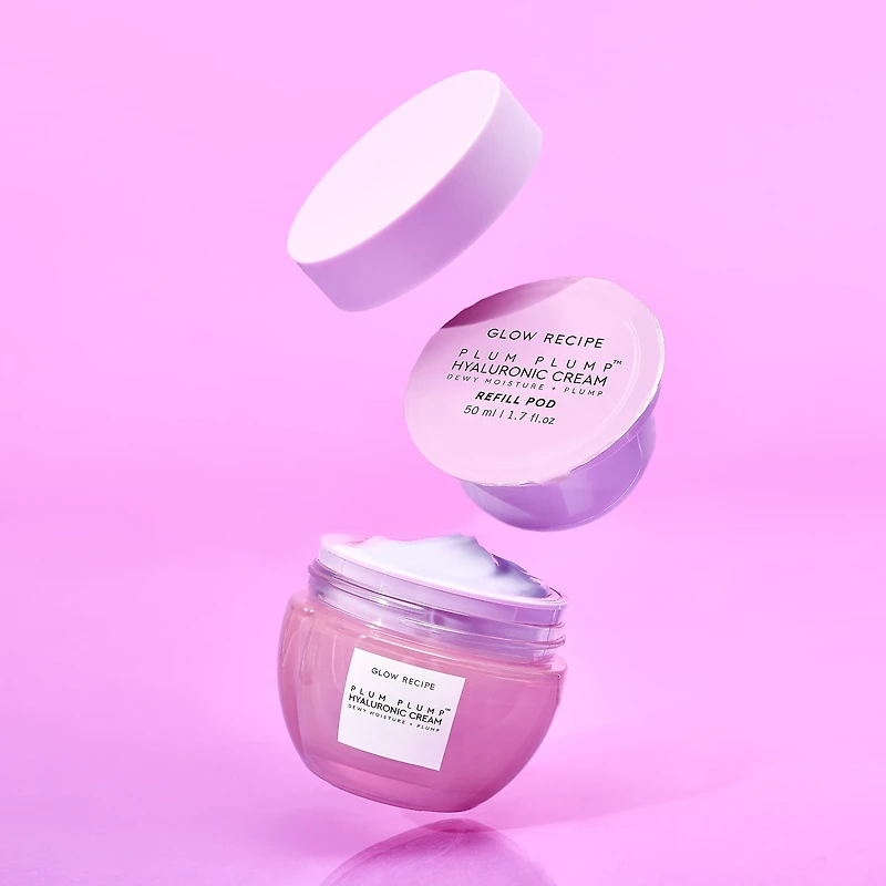 Hydratant à l’acide hyaluronique rechargeable Plum Plump