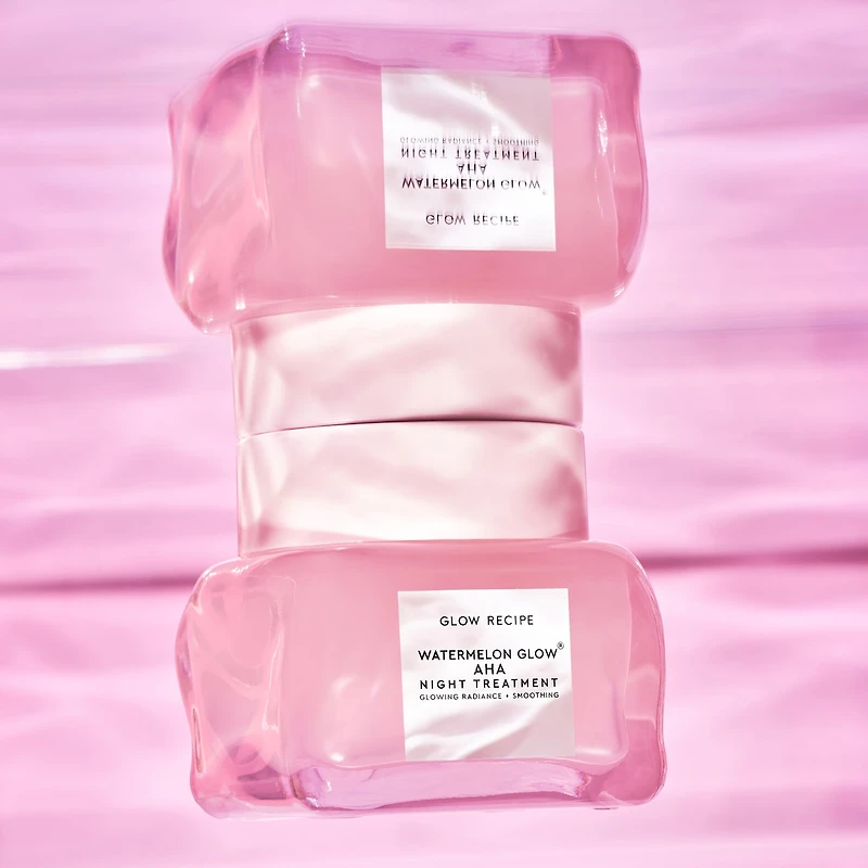 Soin de nuit aux AHA Watermelon Glow
