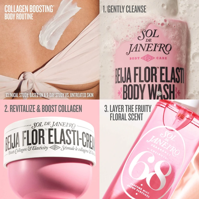Beija Flor™ Body Collagen-Boosting Elasti-Cream with Polypeptides and Bio-Retinol