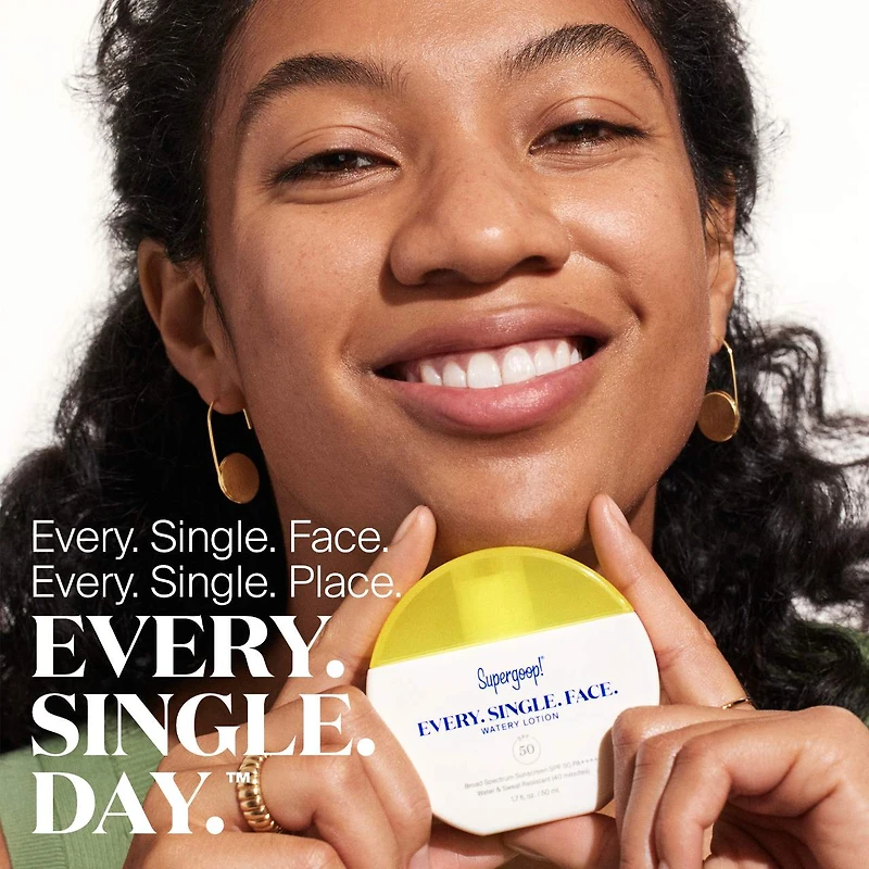 Every. Single. Face. Watery Lotion Sunscreen SPF 50