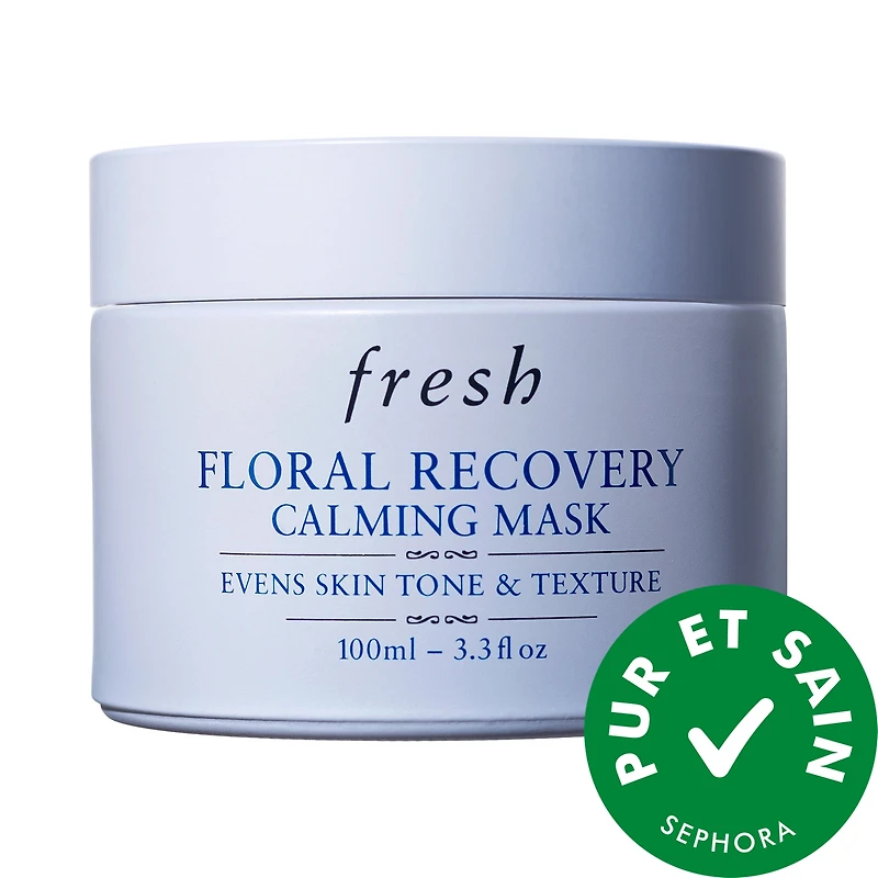 Masque de nuit réparateur floral avec squalane
