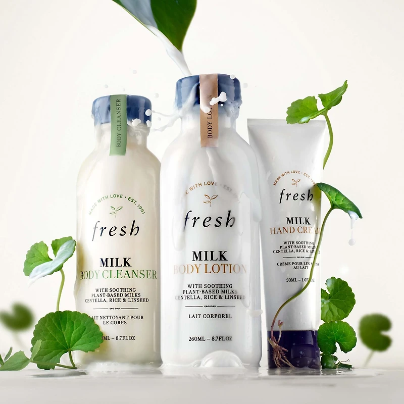 Nettoyant au lait pour le corps >