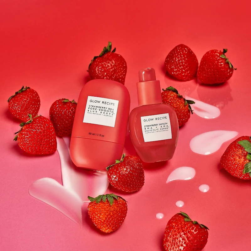 Sérum à l’acide salicylique avec BHA + AHA Strawberry Smooth